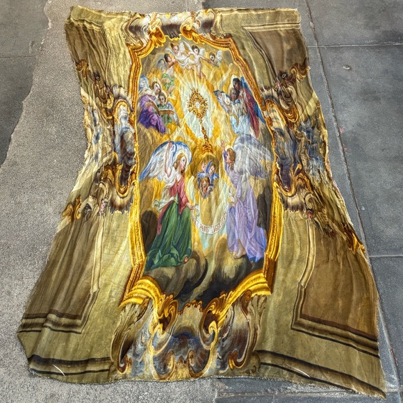813 Ottotredici Divine Graphic Scarf - Picture 1 of 1
